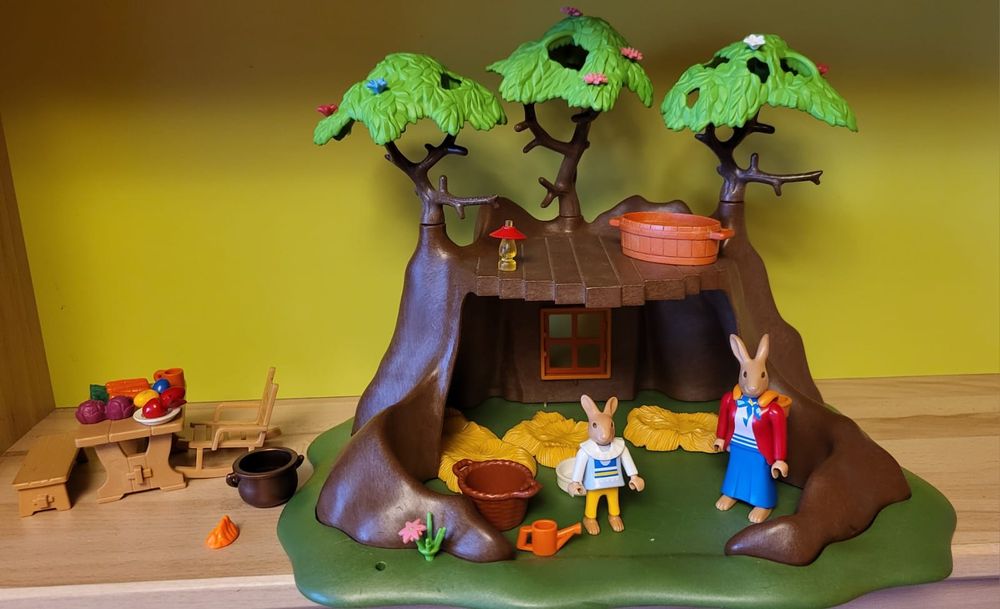 Playmobil, dom królików w drzewie