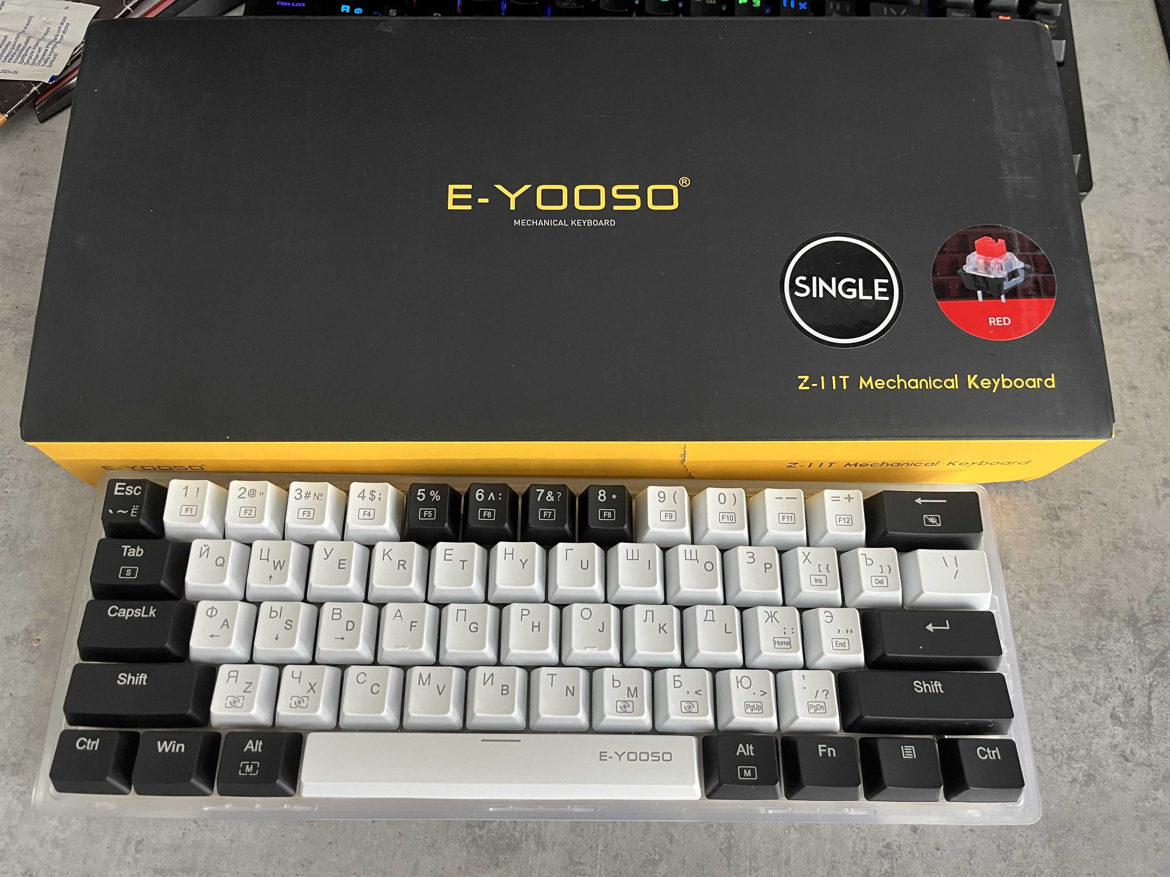 Геймерська клавіатура E-YOOSO Z-11T Red switch