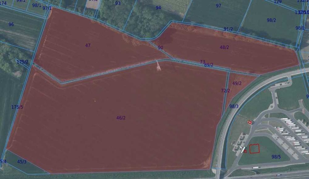 [59,75 ha] grunty rolne przetarg na dzierżawę