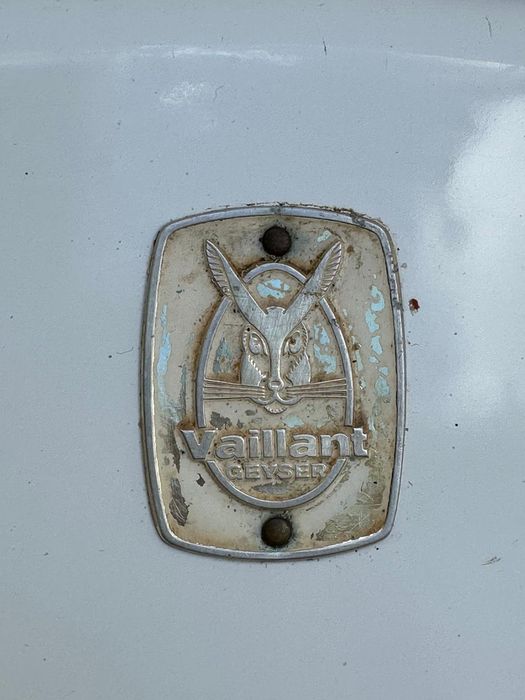 Esquentador vintage marca vaillant geyser