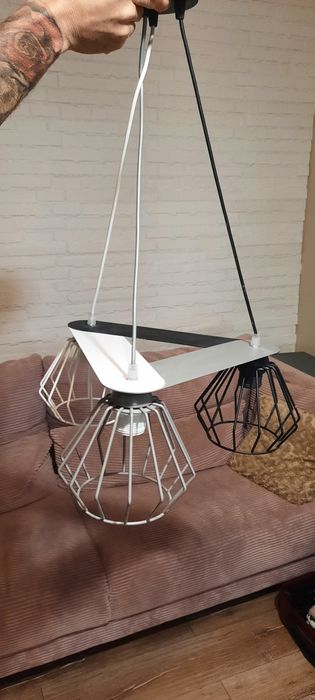 Żyrandol na trzy żarówki
