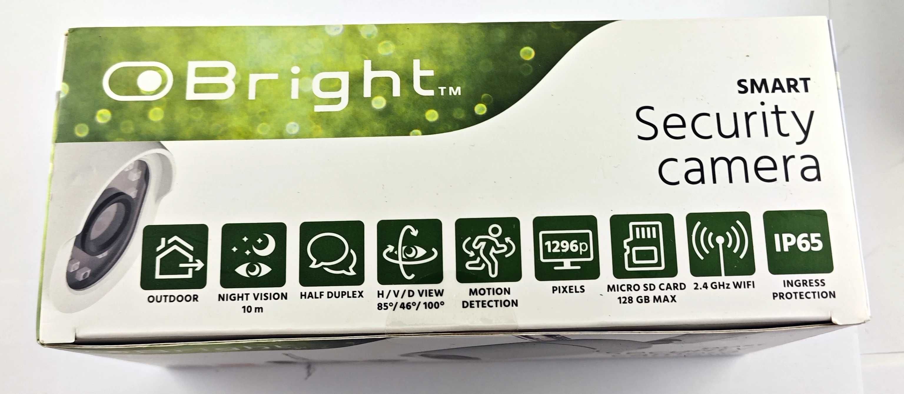 BRIGHT SMART SECURITY Zewnętrzna Kamera Monitoringu 3MP IP65