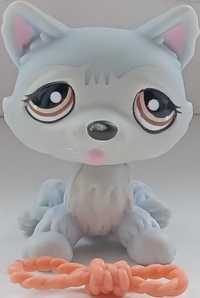 Hasbro Littlest Pet Shop #1046 - Piesek, Wilczek, Husky