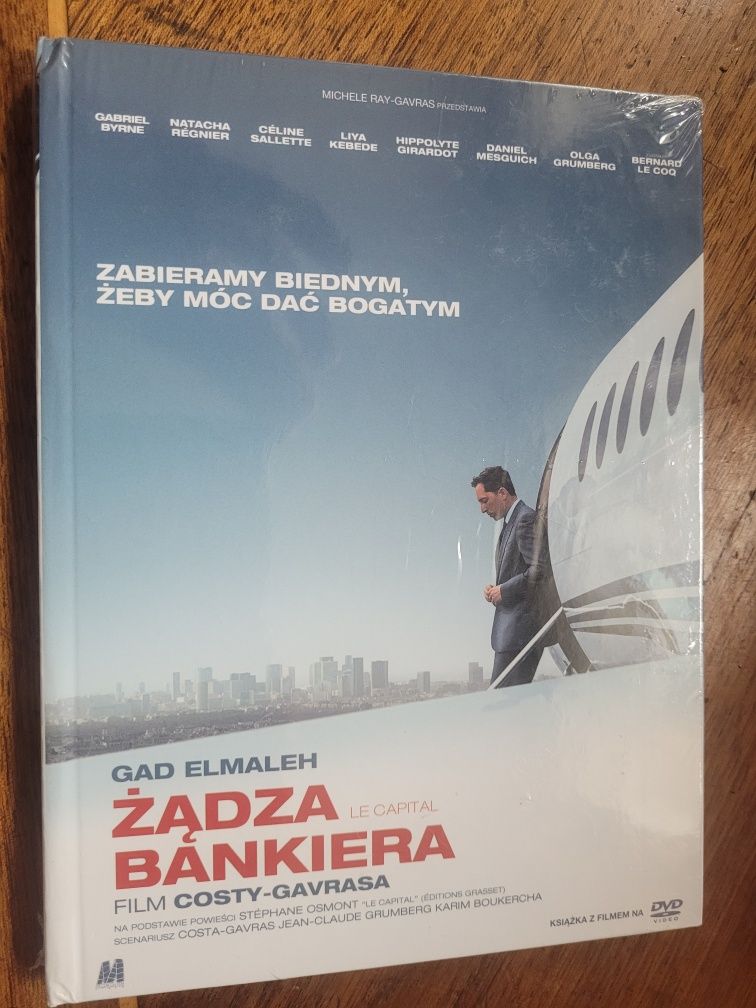 DVD booklet Żądza bankiera 2012 Monolith Lektor PL/ folia