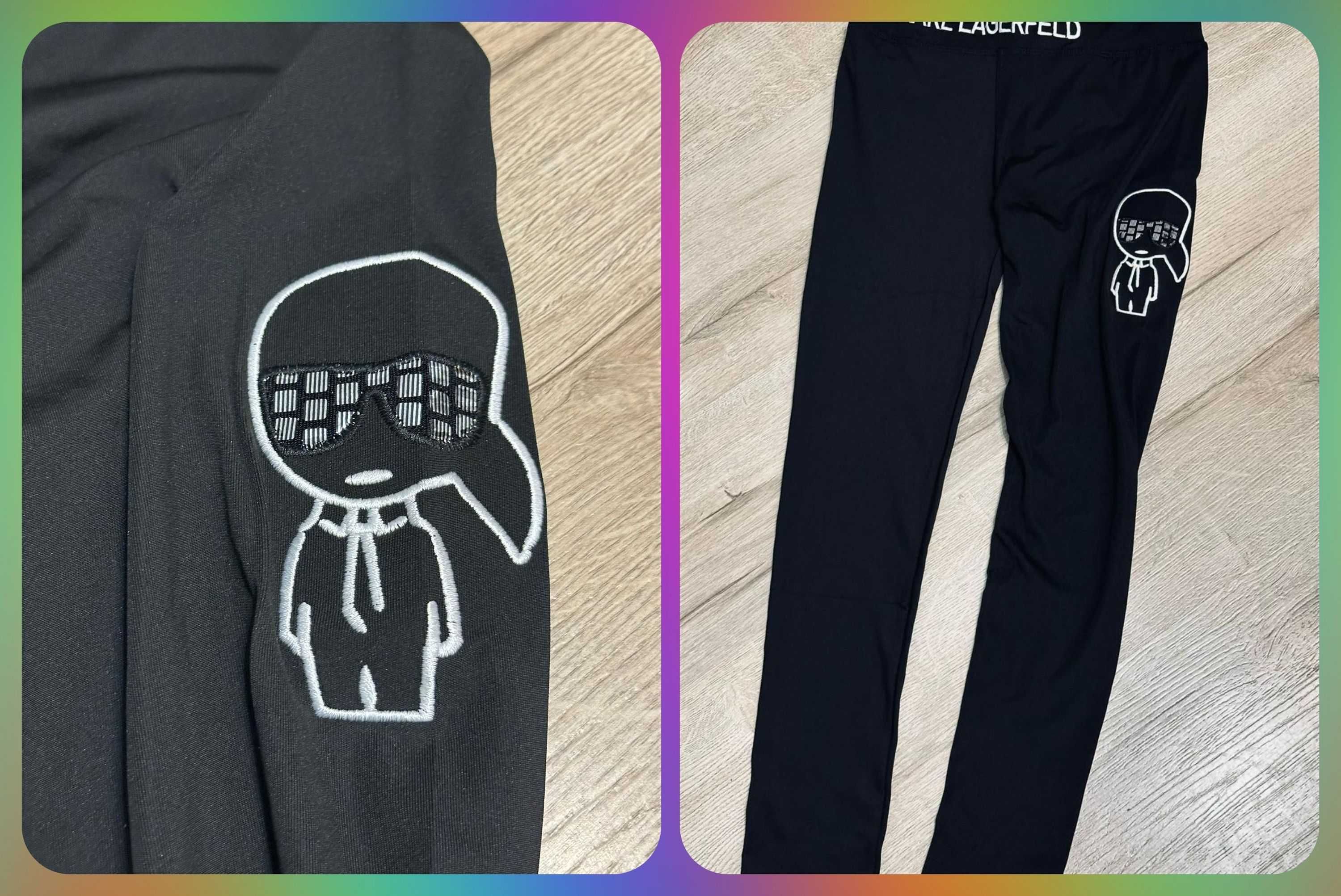 Leginsy spodnie damskie Ck guess adidas karl Premium legginsy
