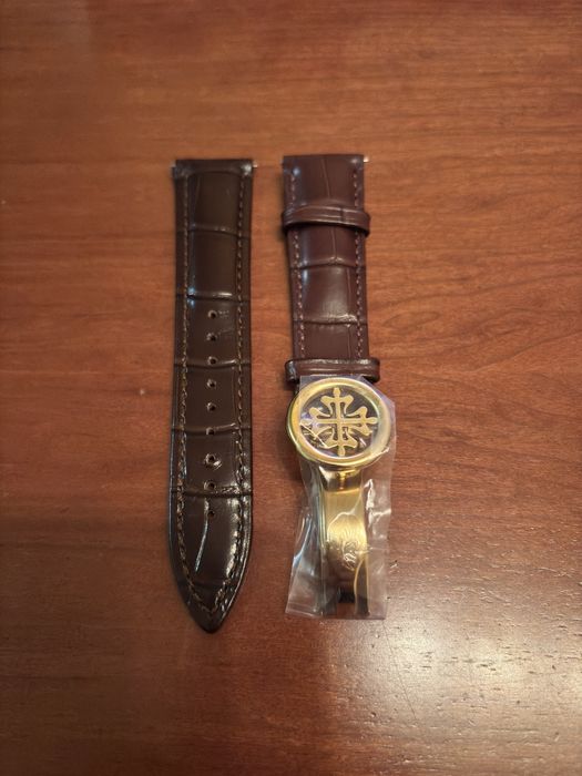 Bracelete para relogio de luxo em pele