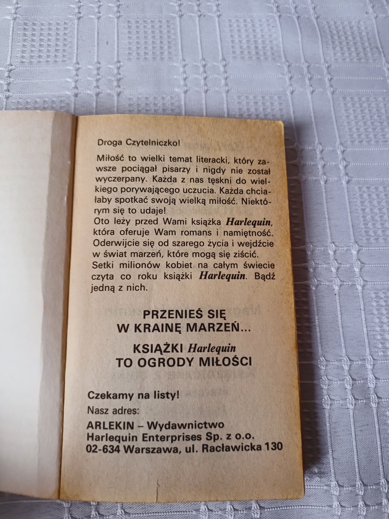Harlequin Romance Odnaleziona miłość, Penny Jordan