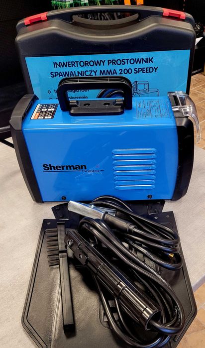 Spawarka MMA 200 SPEEDY z Walizką Sherman elektrodowa
