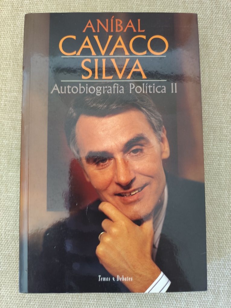 Livro Aníbal Cavaco Silva autobiografia política