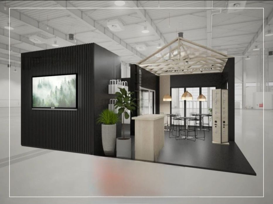 Stoisko targowe wystawiennicze