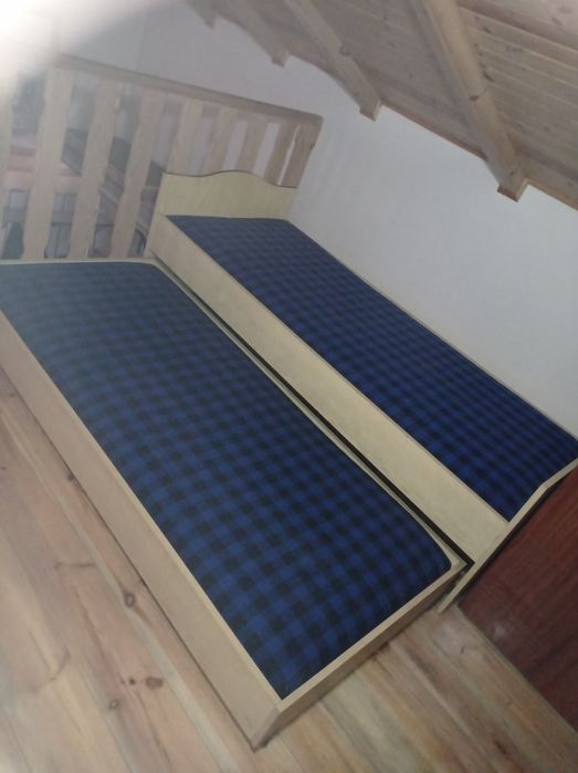 Łóżko rozkładane podwójne