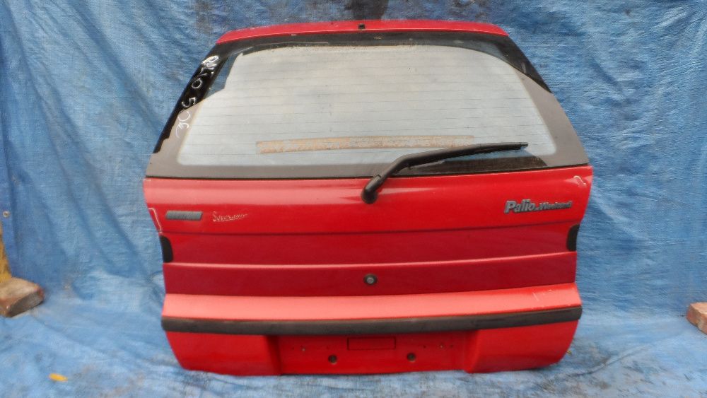 FIAT PALIO WEEKEND 1998 Rok KLAPA TYŁ Szyba Oryginał Opolskie Części