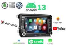 Radio samochodowe Android 13 2GB/64GB VW Seat Skoda