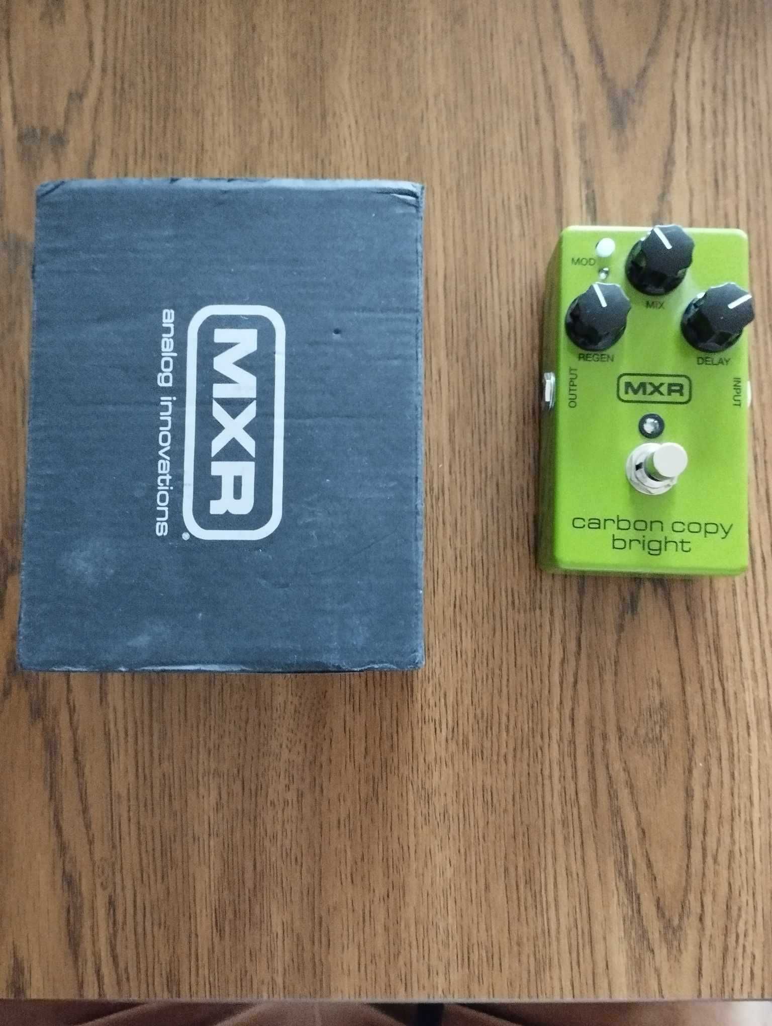 efekt gitarowy MXR delay Carbon Copy Bright kolekcjonerski