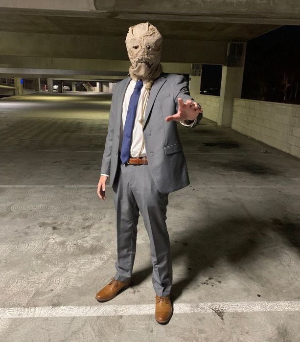 Máscara Espantalho Batman Begins Premium