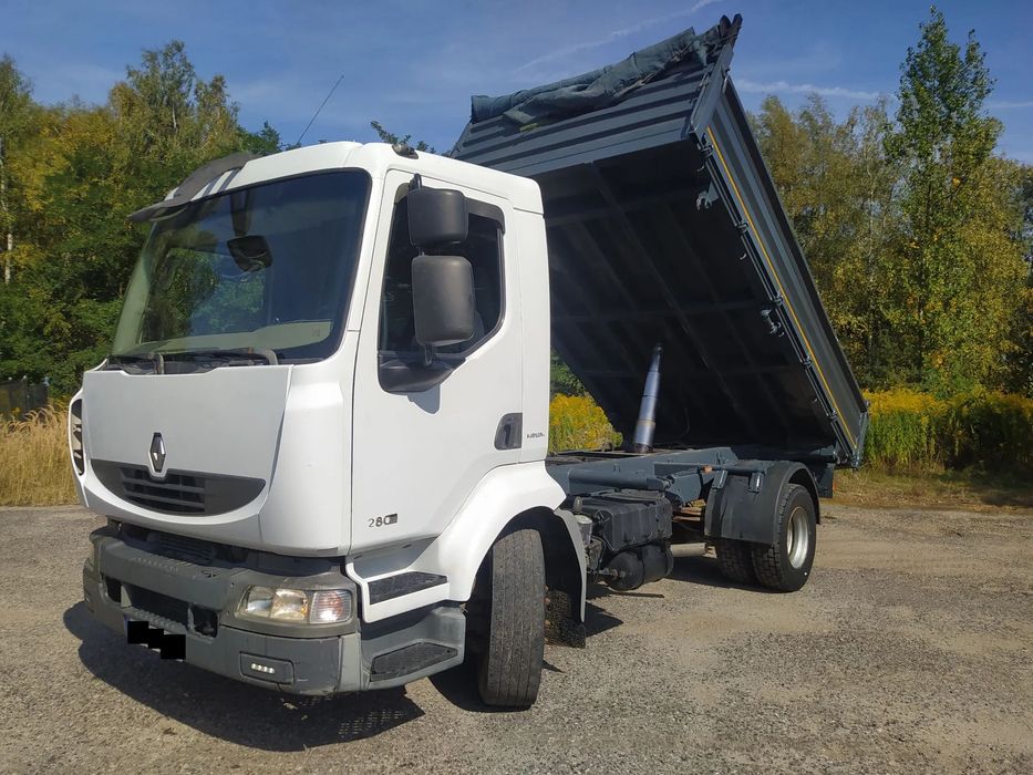 Renault MIDLUM  3-STRONNY WYWROT 10ton stan bardzo dobry KLIMA