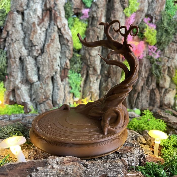 Stojak na bizuterie - drzewko z druku 3D
