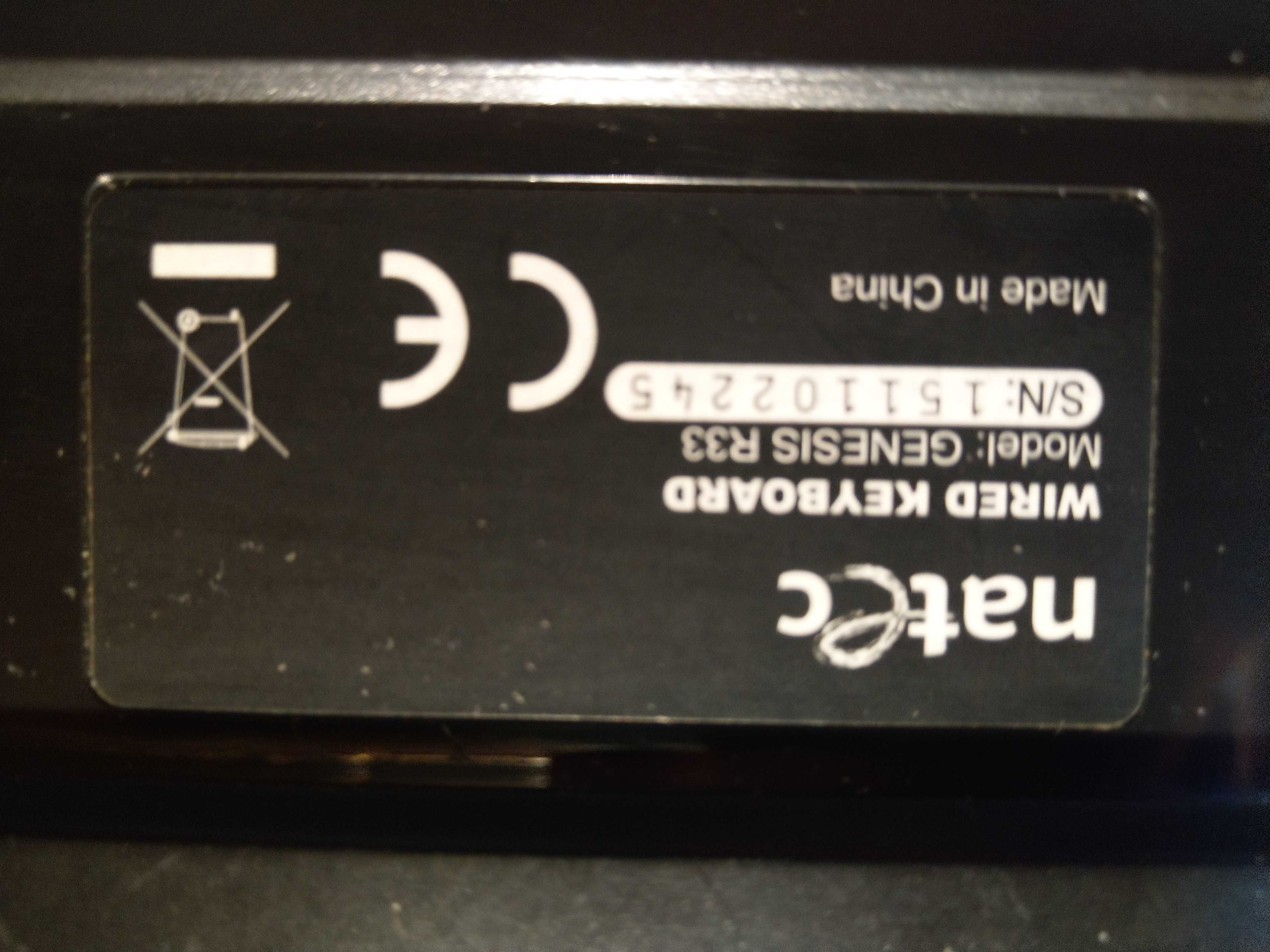 Klawiatura NATEC Genesis R33