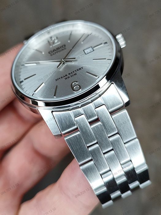 Годинник  Casio MTS-110D-7A Сапфір Оригінал Гарантія Касио