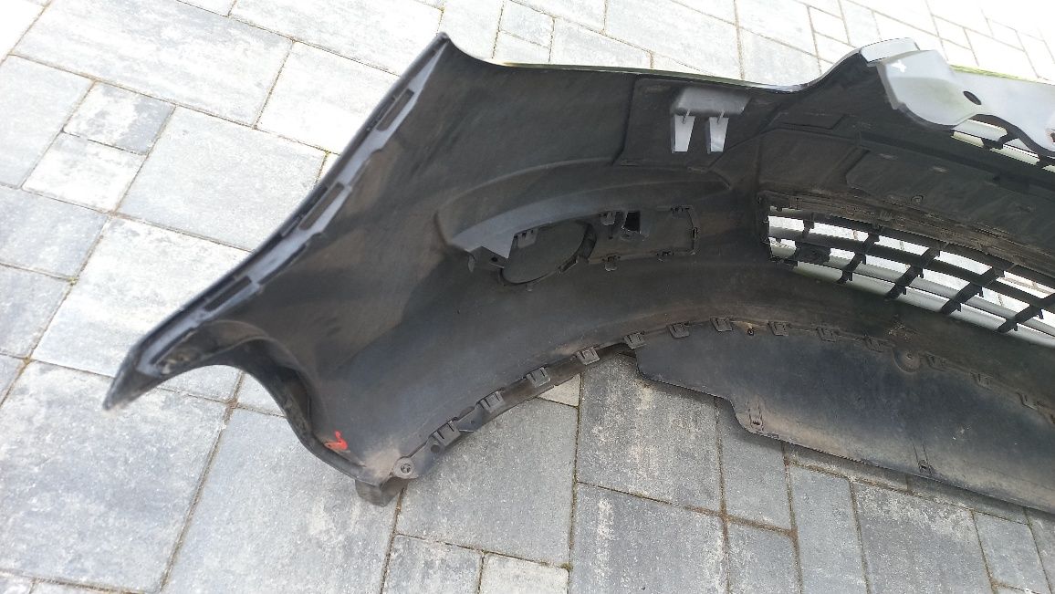 Opel Corsa d 06-11 zderzak przód przedni czarny z20r