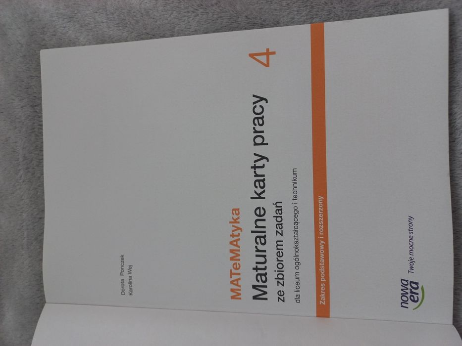 Maturalne karty pracy 4 nowa era