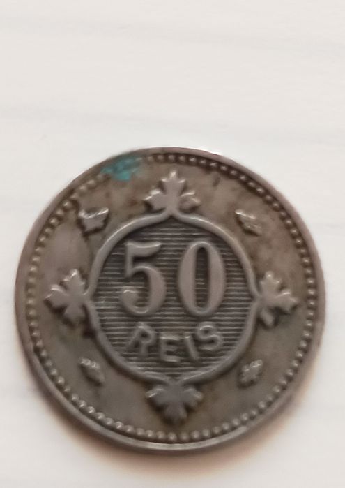 Moeda de 50 reis Portugal
