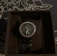 Nowy czarny analogowy zegarek Avalieri AV1L011M0054 Watch