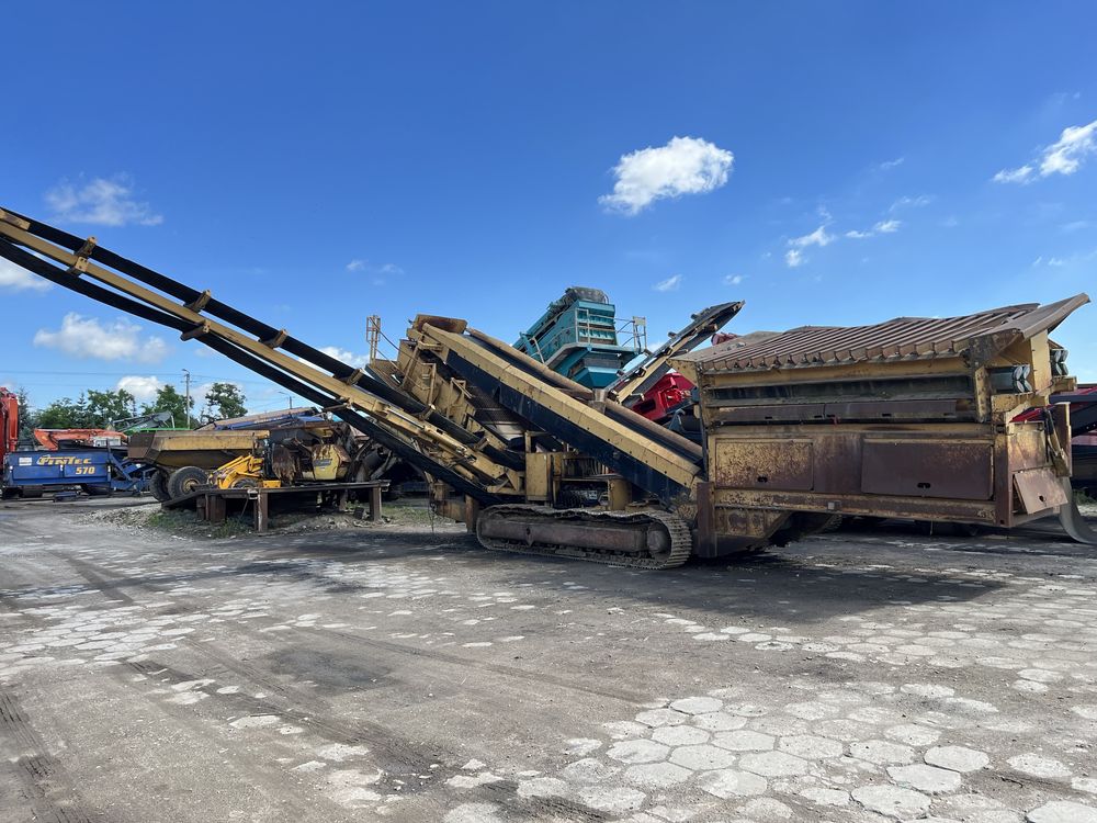 Mobilny Przesiewacz Zeppelin Cat powerscreen