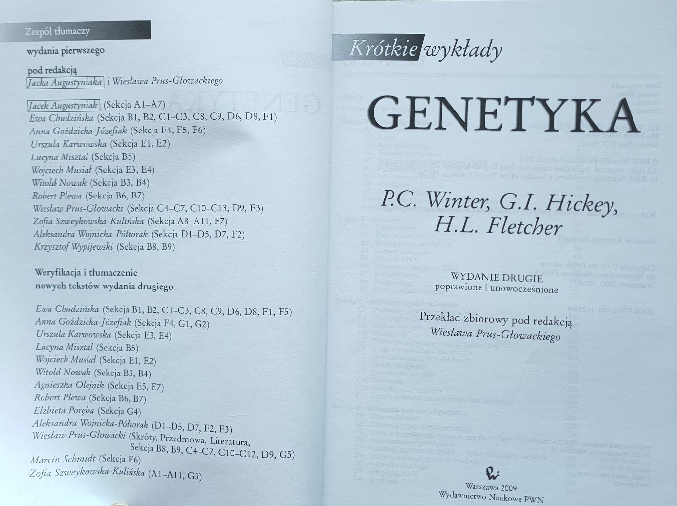 Książka "Krótkie wykłady. Genetyka"