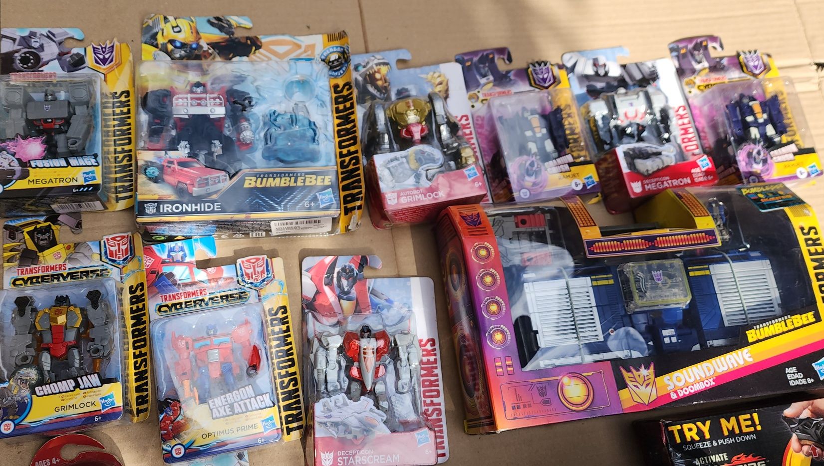 Hasbro Transformers Scorponok, Megatron, Grimlock, Rodimus, новые