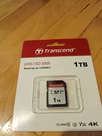 Transcend TS1TSDC300S Karta Sd, Czarny, 1 TB