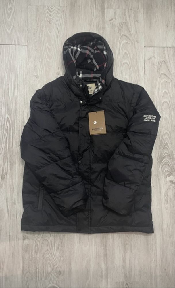 Kurtka Burberry London England Ocieplana