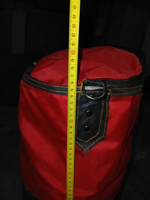 Saco de boxe com areia