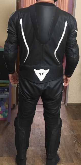 Цельный кожаный мото комбинезон Dainese Assen 1PC ОРИГИНАЛ