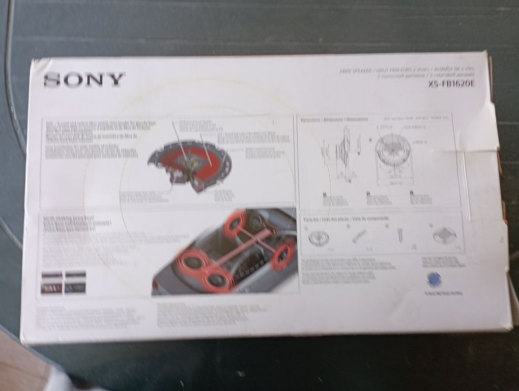 2Way Speakers Sony XS-FB1620E, novos.