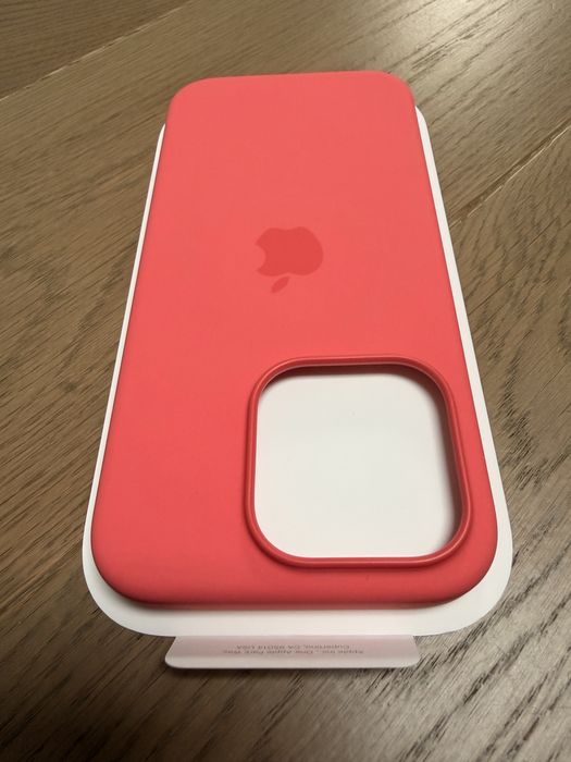 Case etui oryginał Silicone iPhone 15 PRO Guava [MT1G3ZM/A]