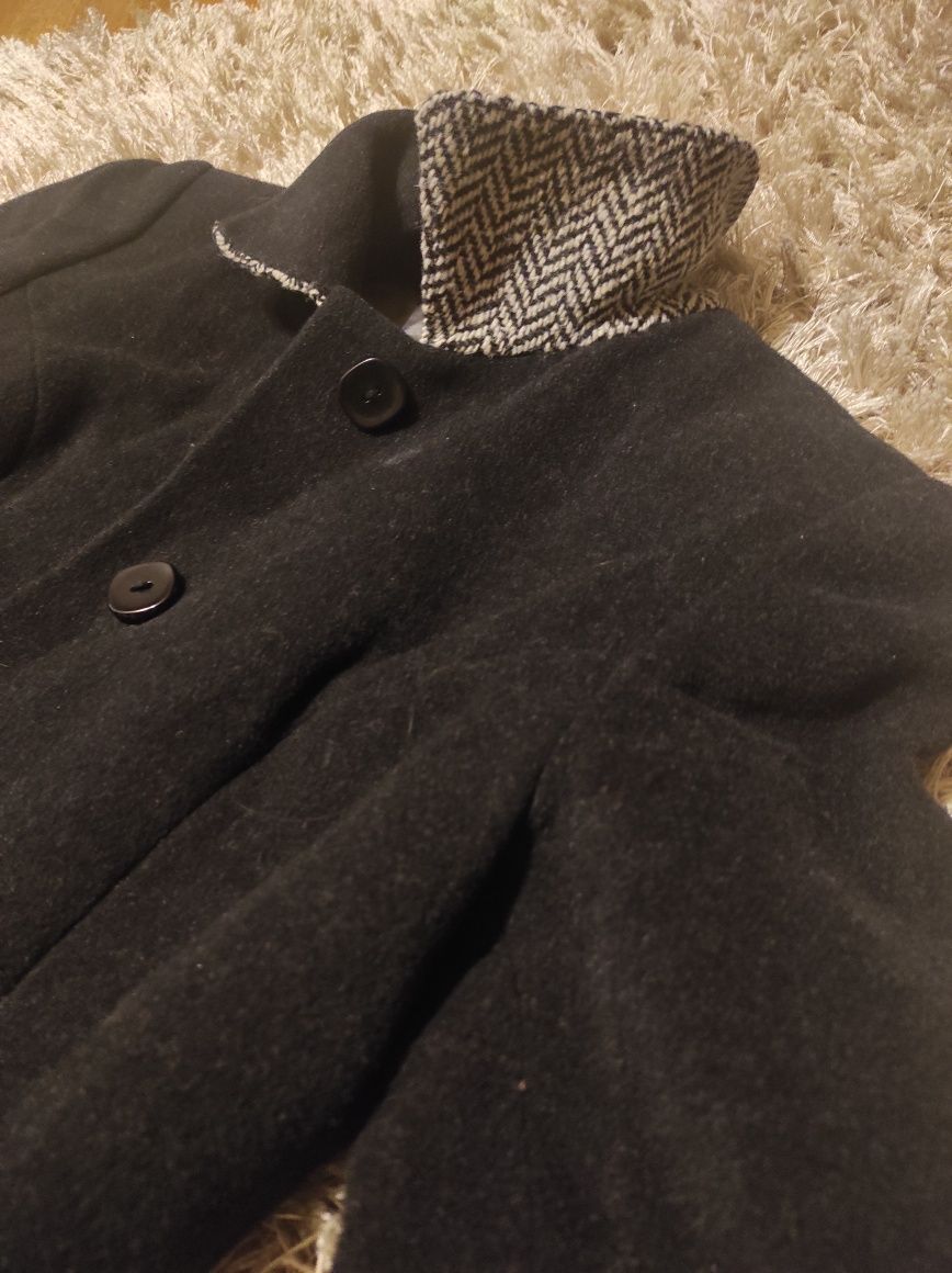 Płaszcz damski wełniany jesienno-zimowy marki Jass