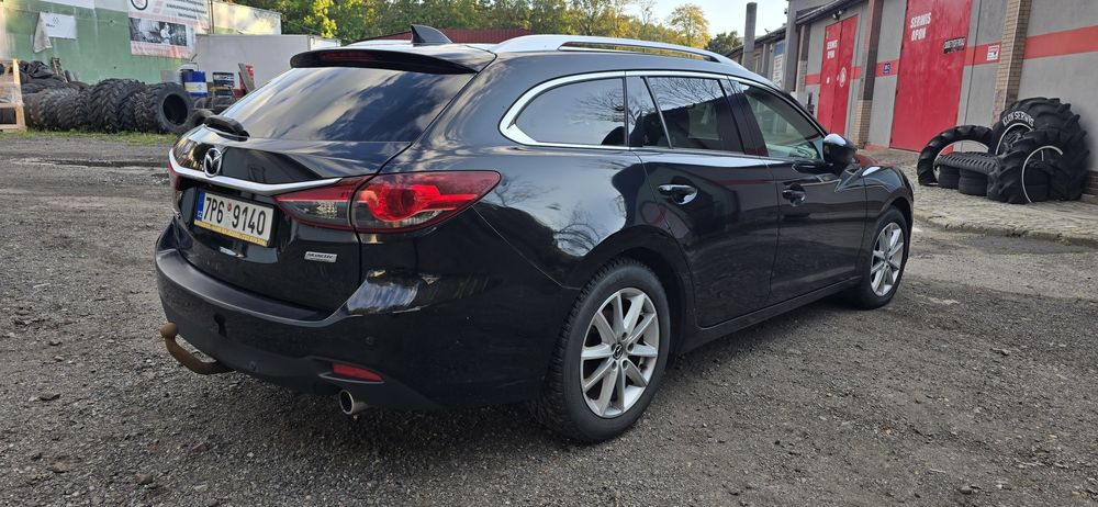 Mazda 6 • 2014 • 2.2 Skyactiv-D Diesel • uszkodzony silnik • Czarna •