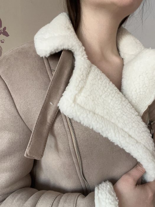 Дублянка авіатор бежева