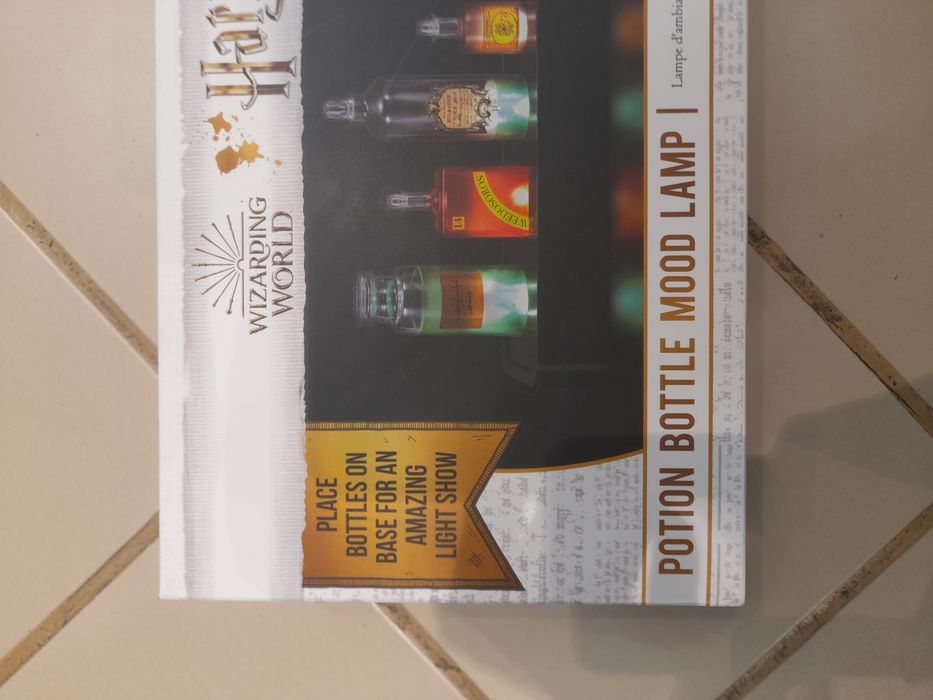 Candeeiro Potion Bottle Mood Lamp