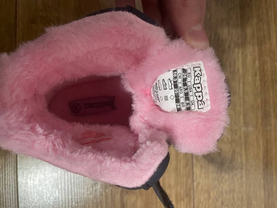 Зимові черевики дівчинці  Kappa