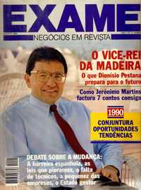 Dionísio Pestana na Exame n° 5 de 1989