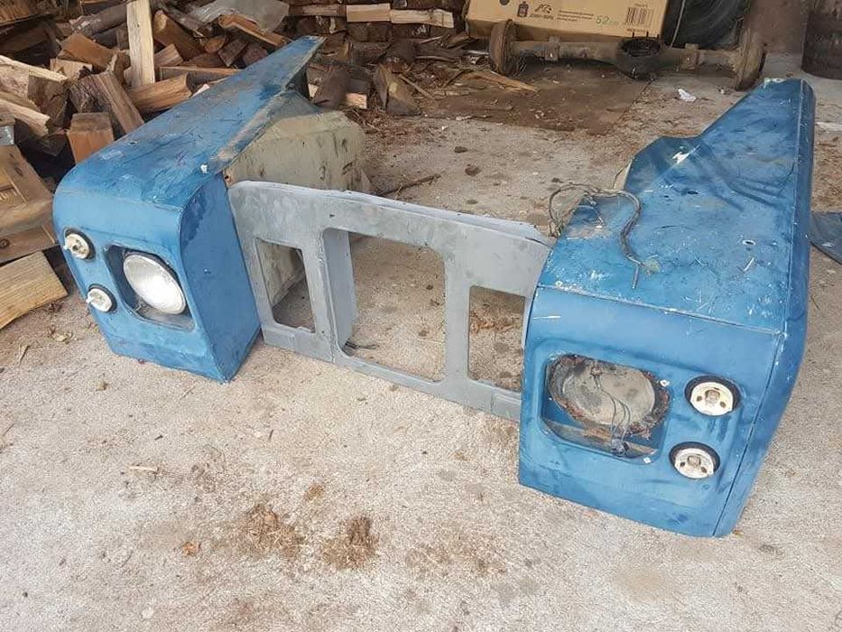 Land Rover Serie IIa e III 1969 a 1985 Guarda-lamas e máscara