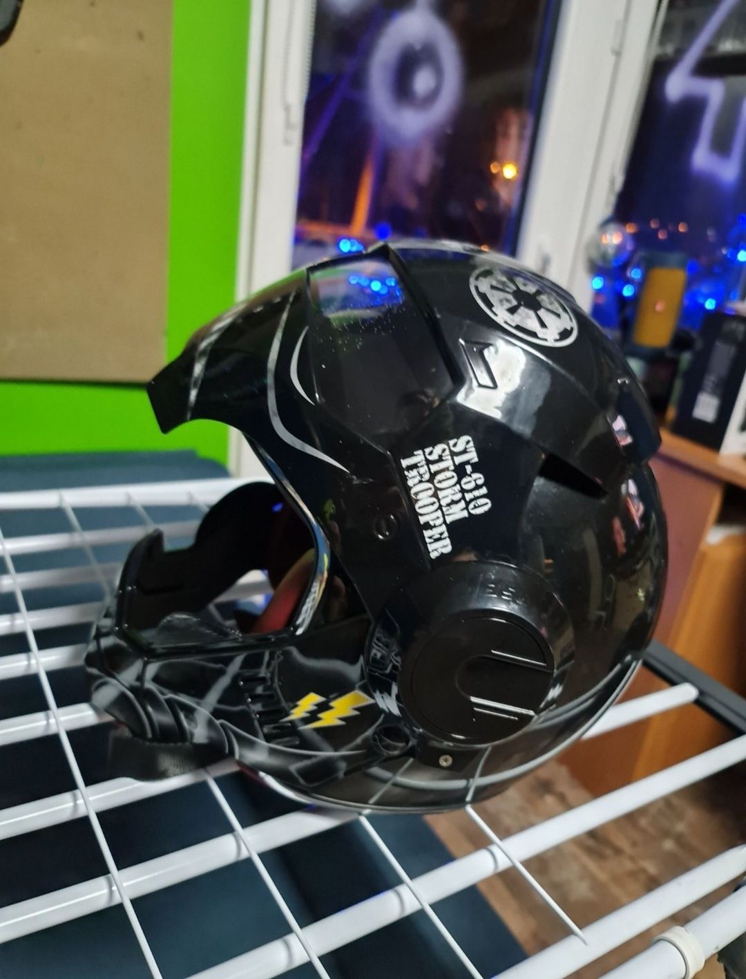 Kask Star Wars trooper motocyklowy M