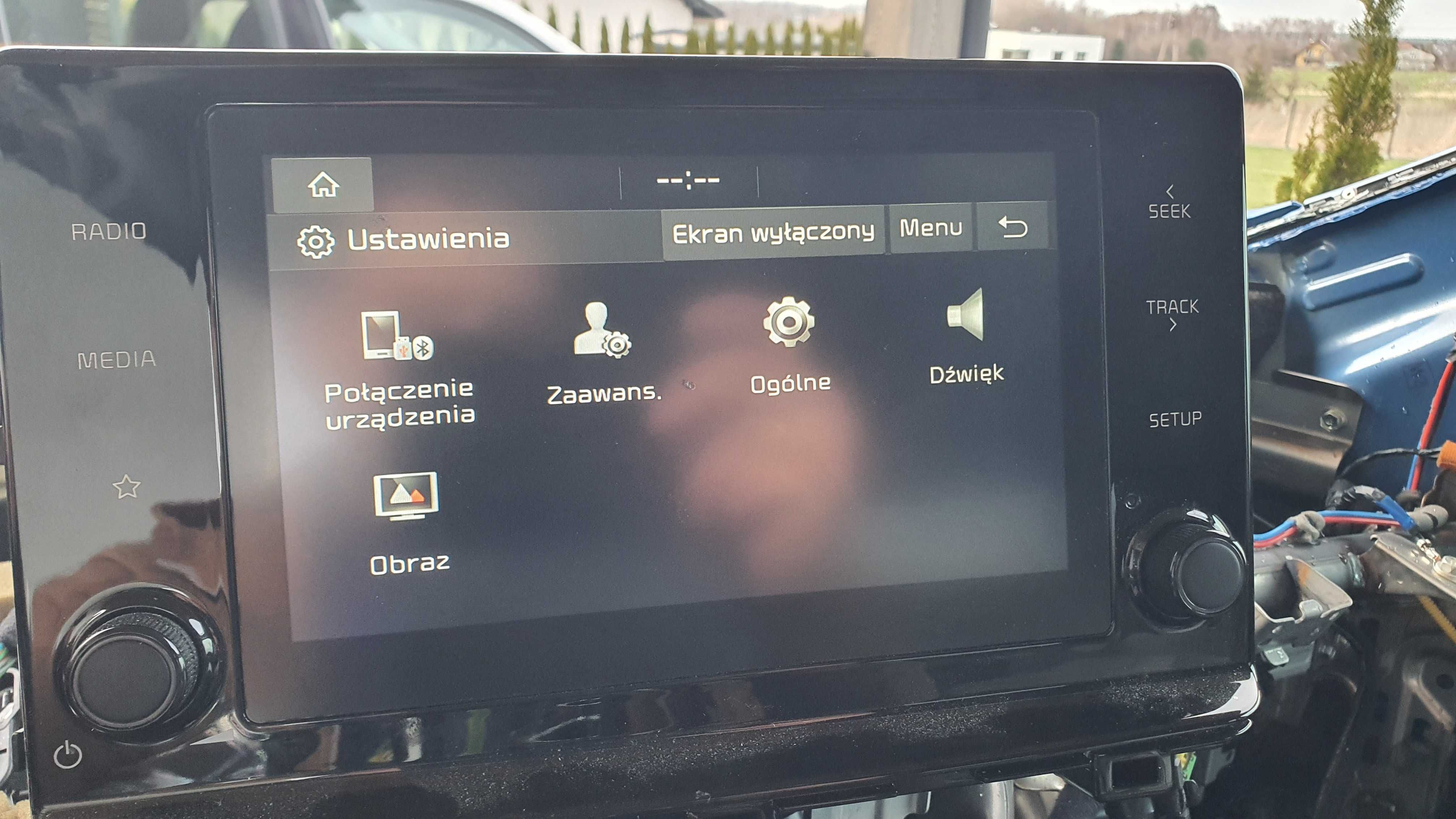 Radio Kia Xceed 2021r lift 19-r Android auto kamera cofania OEM