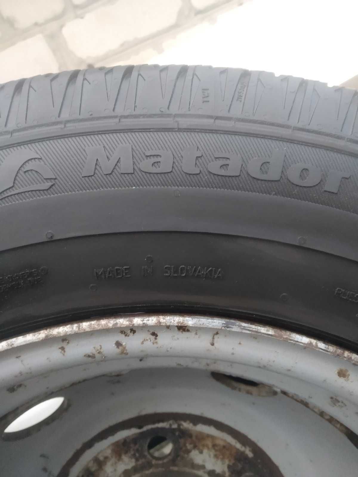 Резина Matador 195/75 R16 C зима б/у комплект на дисках Газель 6шт