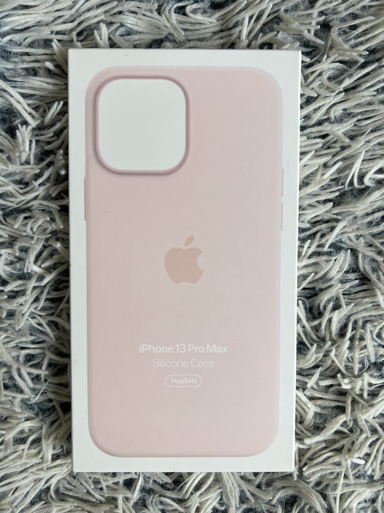 iPhone 13 pro max silicone Case różowe pink apple