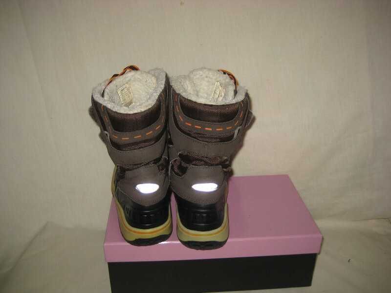 Сапоги ботинки термо зимние Pepperts waterproof 34 размер,стелька 22,5