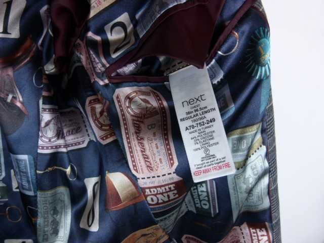 Next elegancka marynarka krata slim fit 38R / M