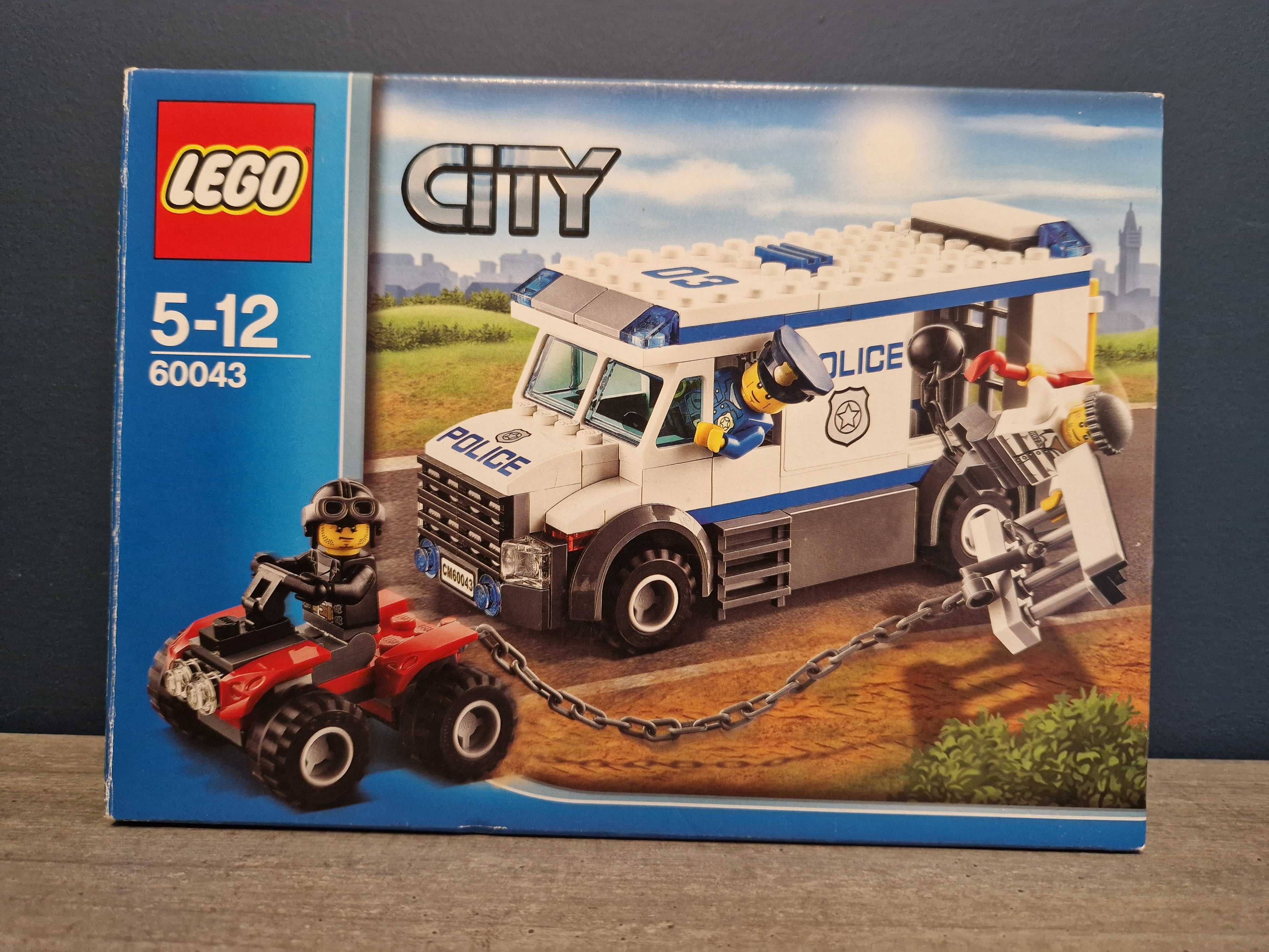 Klocki LEGO City 60043 Policja jak na zdjęciach.